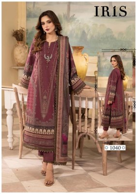 IRIS by Afshanah vol 4 luxury heavy cotton karachi suit catalogue at wholesale price pakistani suit catalogs