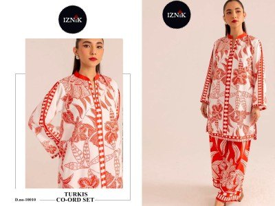 IZNIK Turkis Co-Ord Set Vol 3 – Lawn Fabric Prints Kurtis Catalogs And Wholesale kurtis catalogs