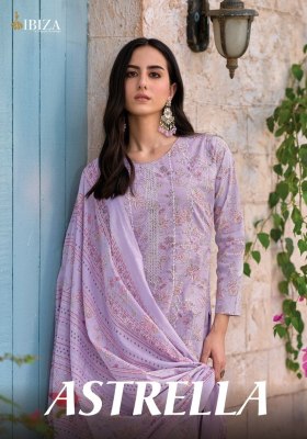 Ibiza by Astrella pure lwan cotton digital printed unstitched dress material catalogue IBIZA