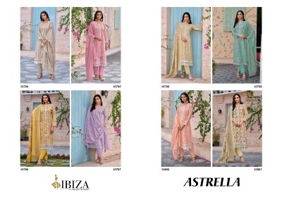 Ibiza by Astrella pure lwan cotton digital printed unstitched dress material catalogue salwar kameez catalogs