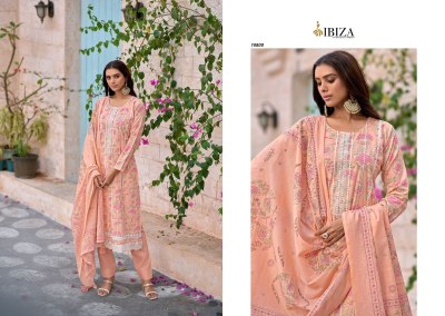 Ibiza by Astrella pure lwan cotton digital printed unstitched dress material catalogue salwar kameez catalogs