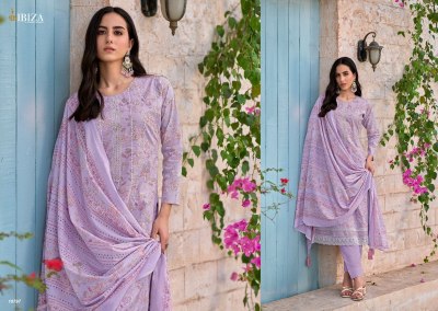 Ibiza by Astrella pure lwan cotton digital printed unstitched dress material catalogue salwar kameez catalogs