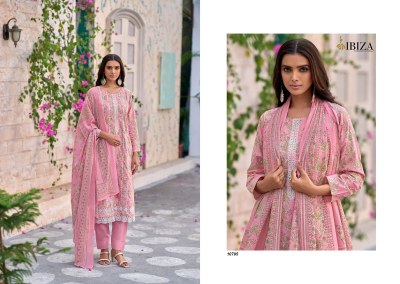 Ibiza by Astrella pure lwan cotton digital printed unstitched dress material catalogue salwar kameez catalogs