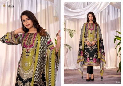 Ibiza by Kelena pure bembarg maslin digital printed with handwork salwar kameez catalogue  salwar kameez catalogs