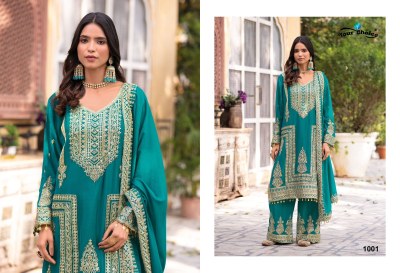 Icon by Your Choice Heavy Chinon unique embroidered Pakistani suit collection  pakistani suit catalogs
