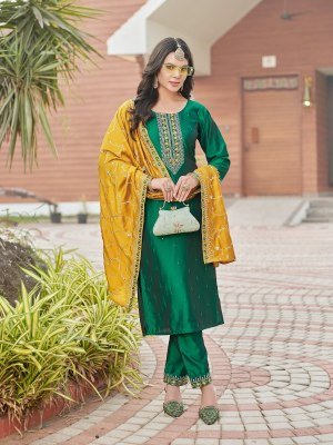 Imani by Aanchi exclusive 3 piece set straight kurti pant and dupatta catalogue   readymade suit catalogs