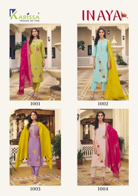 Inaya by Karissa Premium heavy Viscose exclusive readymade suit collection at affordable price readymade suit catalogs