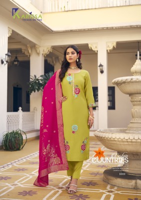 Inaya by Karissa Premium heavy Viscose exclusive readymade suit collection at affordable price readymade suit catalogs