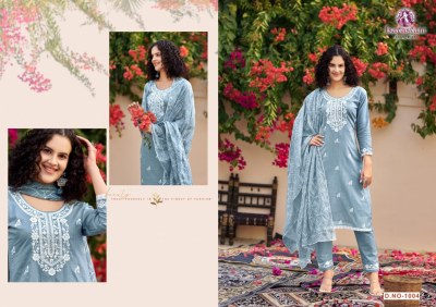 Isavasyam corporation by cotton sali designer lucknowi embroidered readymade suit catalogue at wholesale price  readymade suit catalogs