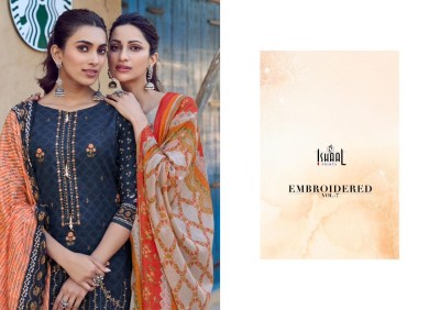 Ishaal embroidered vol  7 pure lawn cotton unstitched dress material catalogue at affordable rate salwar kameez catalogs