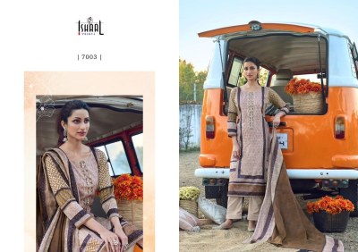 Ishaal embroidered vol  7 pure lawn cotton unstitched dress material catalogue at affordable rate salwar kameez catalogs