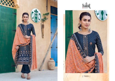 Ishaal embroidered vol  7 pure lawn cotton unstitched dress material catalogue at affordable rate salwar kameez catalogs