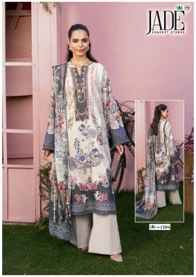 Jade Concept Store Crimson Exclusive Lawn Collection Vol 12 Unstitched Top And Bottom Premium Lawn Dupatta Pure Cotton Wholesale dress material catalogs