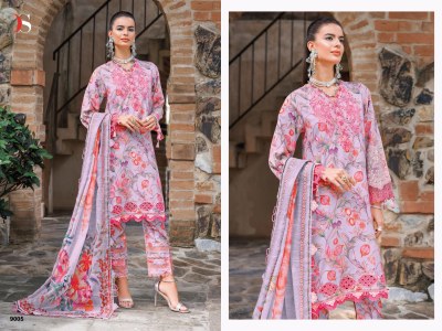 Jade Flora 25 by Deepsy suit Heavy Embroidered unstitched Suit collection with low rate dress material catalogs