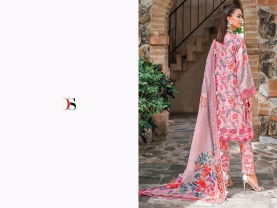 Jade Flora 25 by Deepsy suit Heavy Embroidered unstitched Suit collection with low rate dress material catalogs