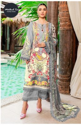 Jade Needle wonder vol 28 by Mehbbob tex cotton printed embroidered Pakistani suit catalogue JADE