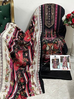 Jade Needle wonder vol 28 by Mehbbob tex cotton printed embroidered Pakistani suit catalogue pakistani suit catalogs