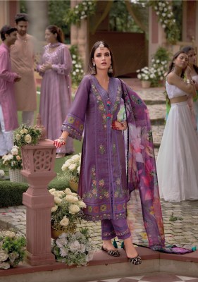 Jahan by kailee fahion designer thread embroidered readymade suit catalogue readymade suit catalogs