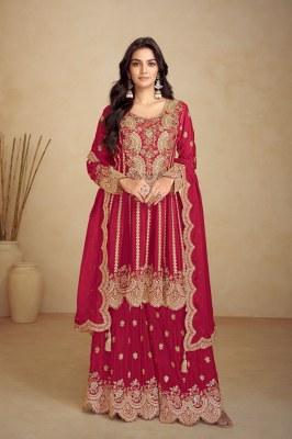 Jalwa by Gulkayra designer fancy embroidered fancy sharara suit catalogue at affordable rate fancy sharara suit Catalogs