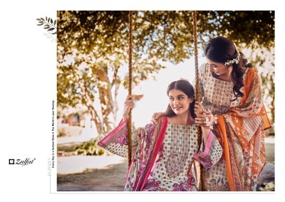 Jannat by Zulfat pure cotton exclusive designer unstitched suit catalogue at low rate salwar kameez catalogs