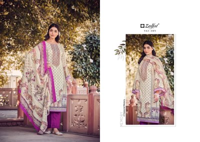 Jannat by Zulfat pure cotton exclusive designer unstitched suit catalogue at low rate salwar kameez catalogs