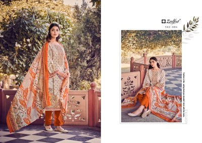 Jannat by Zulfat pure cotton exclusive designer unstitched suit catalogue at low rate salwar kameez catalogs