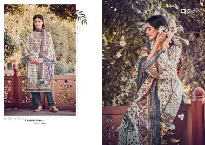 Jannat by Zulfat pure cotton exclusive designer unstitched suit catalogue at low rate salwar kameez catalogs