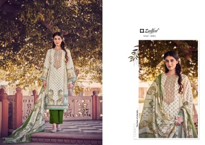 Jannat by Zulfat pure cotton exclusive designer unstitched suit catalogue at low rate salwar kameez catalogs