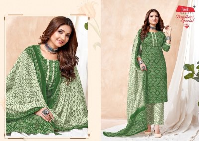 Jash by Bandhani special vol 1 heavy cambric cotton kurti pant and dupatta catalogue  readymade suit catalogs