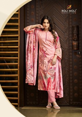 Jasmeen by roli moli unstitched pashmina printed dress material collection salwar kameez catalogs