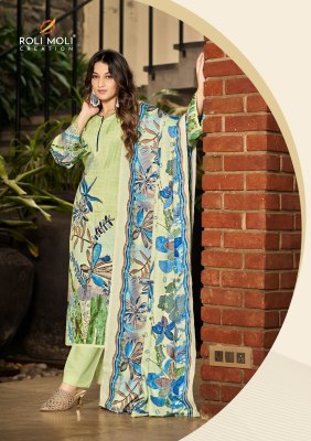 Jasmeen by roli moli unstitched pashmina printed dress material collection salwar kameez catalogs