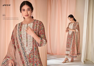 Jayvijay by Jhilmil present cotton block printed unstitched salwar suit catalogue at affordable rate salwar kameez catalogs