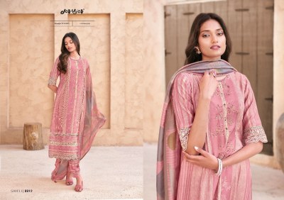 Jayvijay by Saheli pure maslin digital printed embroidered unstitched Pakistani suit catalogue at wholesale price pakistani suit catalogs