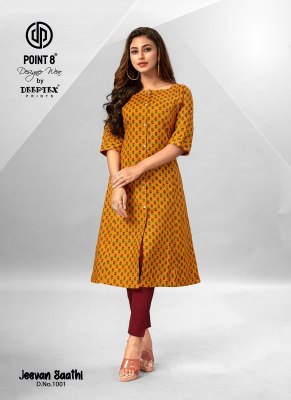 Jeevan Sathi vol 1 by Deeptex Pure cotton printed fancy kurti catalogue at amaviexpo  kurtis catalogs