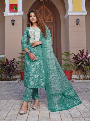 Jewel by Chaya jaipuri cotton printed readymade suit catalogue at low rate readymade suit catalogs