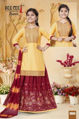 Jhansi by Deecee Designer A Line Kurti with heavy reyon Skirt with dupatta catalogue at amaviexpo readymade suit catalogs