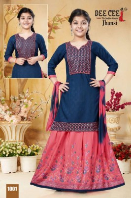 Jhansi by Deecee Designer A Line Kurti with heavy reyon Skirt with dupatta catalogue at amaviexpo readymade suit catalogs