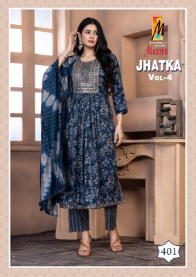 Jhatka vol 4 by Master capsule printed nayra cut anarkali suit catalogue readymade suit catalogs