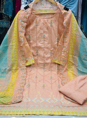 Jihan vol 14 by Bin Saeed Pure Lawn Cotton kurti pant and dupatta catalogue at affordable rate readymade suit catalogs