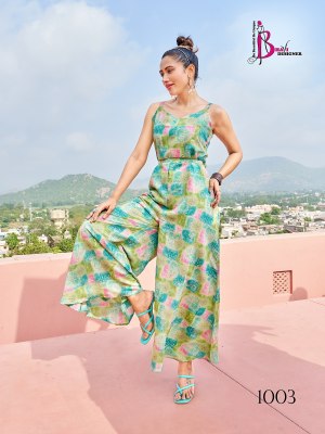 Jump Suit vol 1 by Bhavi designer Trendy Printed modal silk jump suit catalogue at wholesaler western wear catalogs