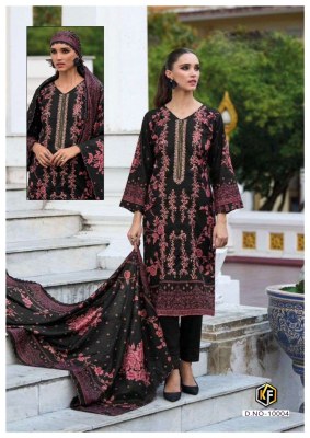 K kasha by keval fab karachi cotton printed fancy karachi suit catalogue at low rate Karachi suits catalogs