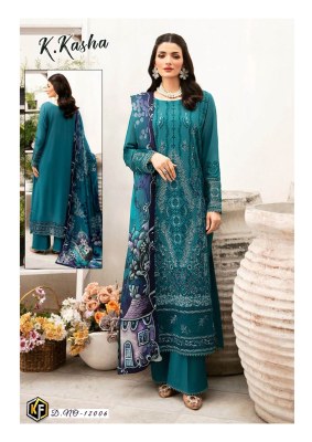 K kasha vol 12 by keval fab heavy cotton printed karachi suit catalogue at low rate salwar kameez catalogs