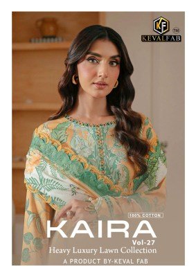 KEVAL FAB KAIRA Vol 27 Exclusive Collection Karachi Luxury Designs Wholesale Keval fab