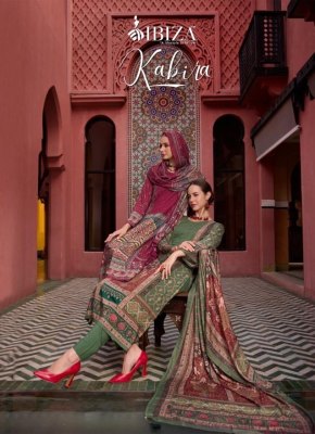 Kabira by IBIZA pure viscorse pashmina digital printed unstitched suit catalogue at low rate salwar kameez catalogs