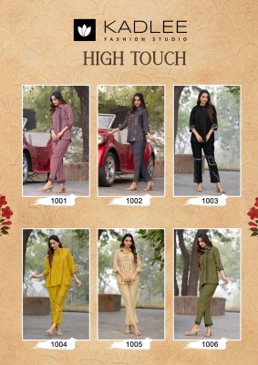 Kadlee High Touch Viscose Weaving Co-Ord set Wholesale Price  co ord set catalogs