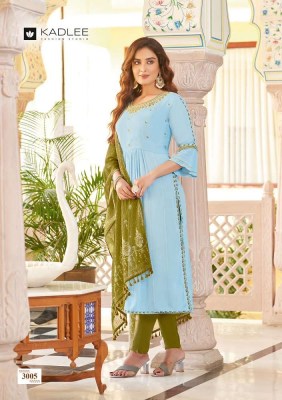 Kadlee Sangam Kurti Pant Dupatta Set Kurti catalogue wholesale rate Surat market  kurtis catalogs