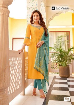 Kadlee Sangam Kurti Pant Dupatta Set Kurti catalogue wholesale rate Surat market  kurtis catalogs