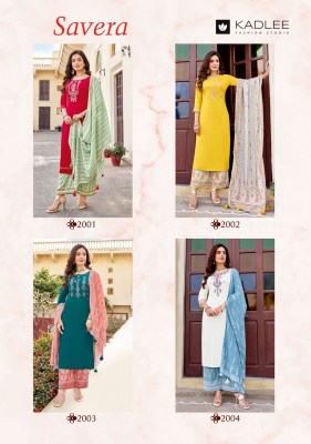 Kadlee by Savera heavy reyon embroidered maslin digital printed readymade suit catalogue at amaviexpo readymade suit catalogs