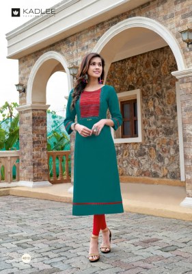 Kadlee by sachi vol 2 heavy rayon handwork kurti catalog at wholesale rate kurtis catalogs