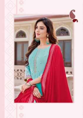 Kadlee mittoo by Feeza reyon wrinkle cotton embroidered readymade suit catalogue at wholesale price readymade suit catalogs